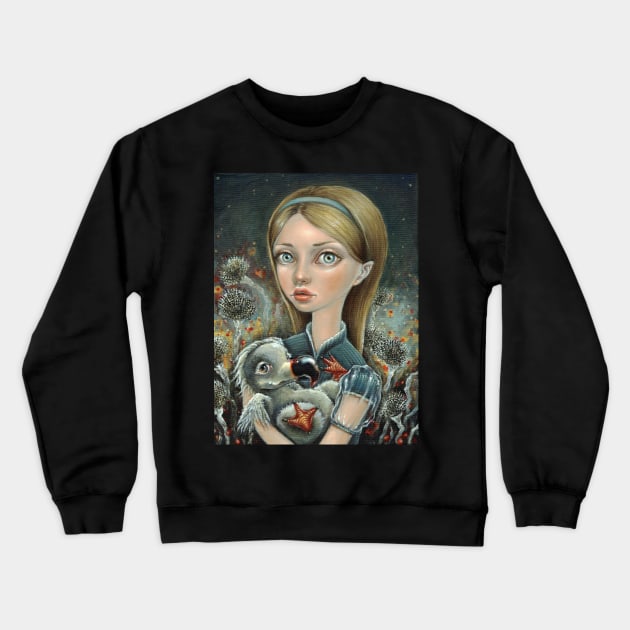 Alice and Dodo Crewneck Sweatshirt by TanyaBondArt